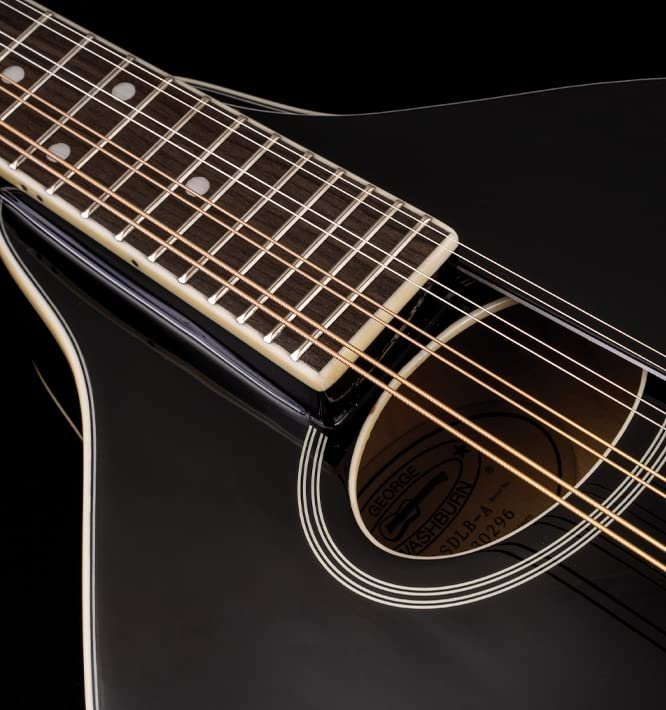 51l29leGvL.jpg Washburn M1SDLB Americana Series A-Style Mandolin - Black
