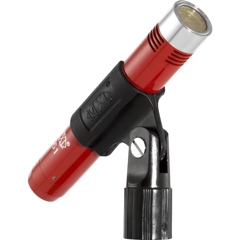 MXL Mics 550/551-R Condenser Microphone Ensemble, Red, Large