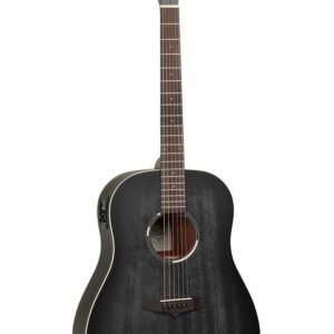 Tanglewood TWBB SD E Blackbird Series Electro-Acoustic Guitar - Smokestack Black Satin