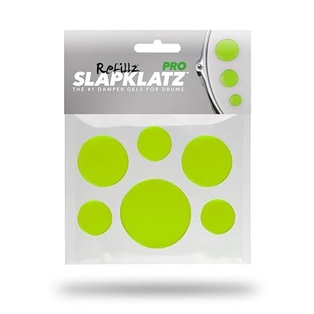 Slapklatz 12 SlapKlatz PRO Refillz Gel Pads - Alien Green