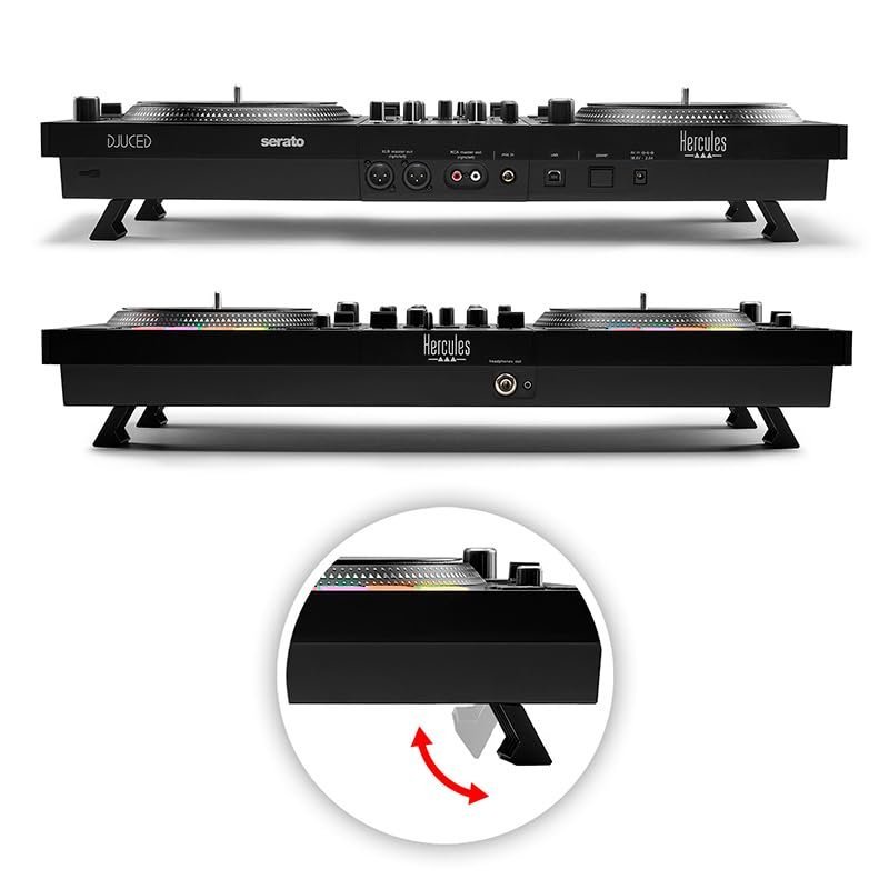 51wiSJkZ59L.jpg Hercules DJ Control Inpulse T7 2 Deck Motorized DJ Controller Black