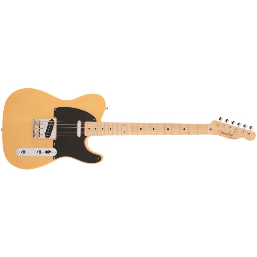 5360102350-2.jpg Fender Made in Japan Traditional 50s Telecaster Electric Guitar 5360102350 - Butterscotch Blonde