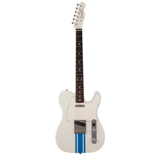 Fender 2023 Traditional II 60S Tele Rosewood Olympic White with Blue 5360200385