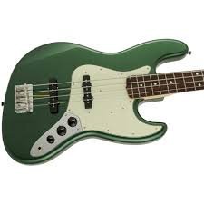 5362100346-2.jpeg Fender 2023 Traditional II 60S Jazz Bass Rosewood Aged Sherwood Green Metallic 5362100346