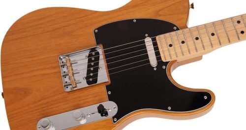 5660102307-4.jpg Fender Hybrid II Tele Maple Vintage Electric Guitar Natural 5660102307