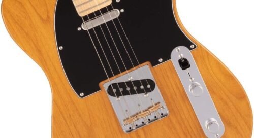 5660102307-5.jpg Fender Hybrid II Tele Maple Vintage Electric Guitar Natural 5660102307