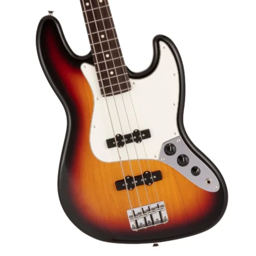5662100300-2.webp Fender Hybrid II Jazz Bass 4 String Electric Bass Guitar - Sunburst 5662100300