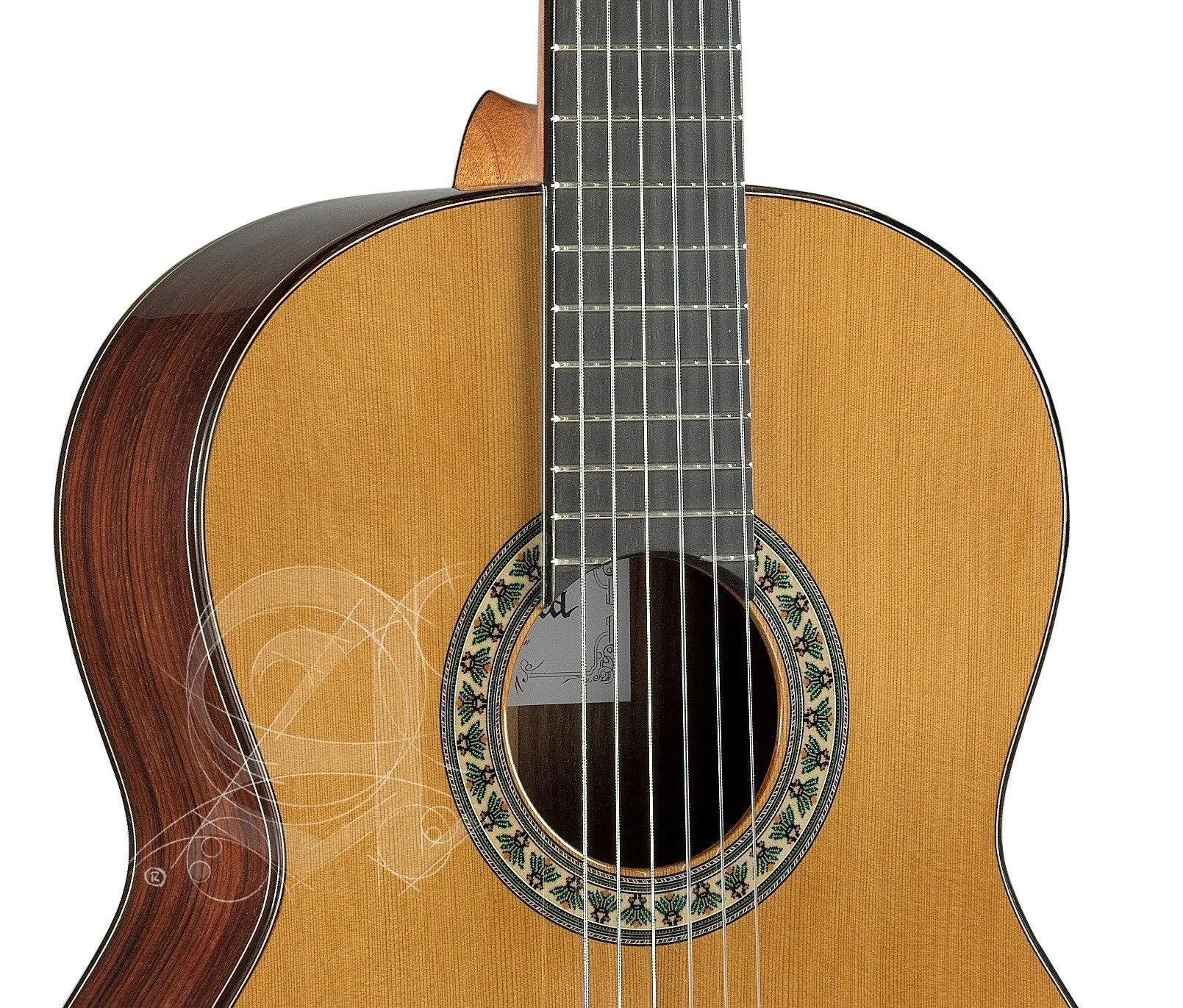 5Proseta_ma.webp Alhambra 5P Classical Guitar - Natural