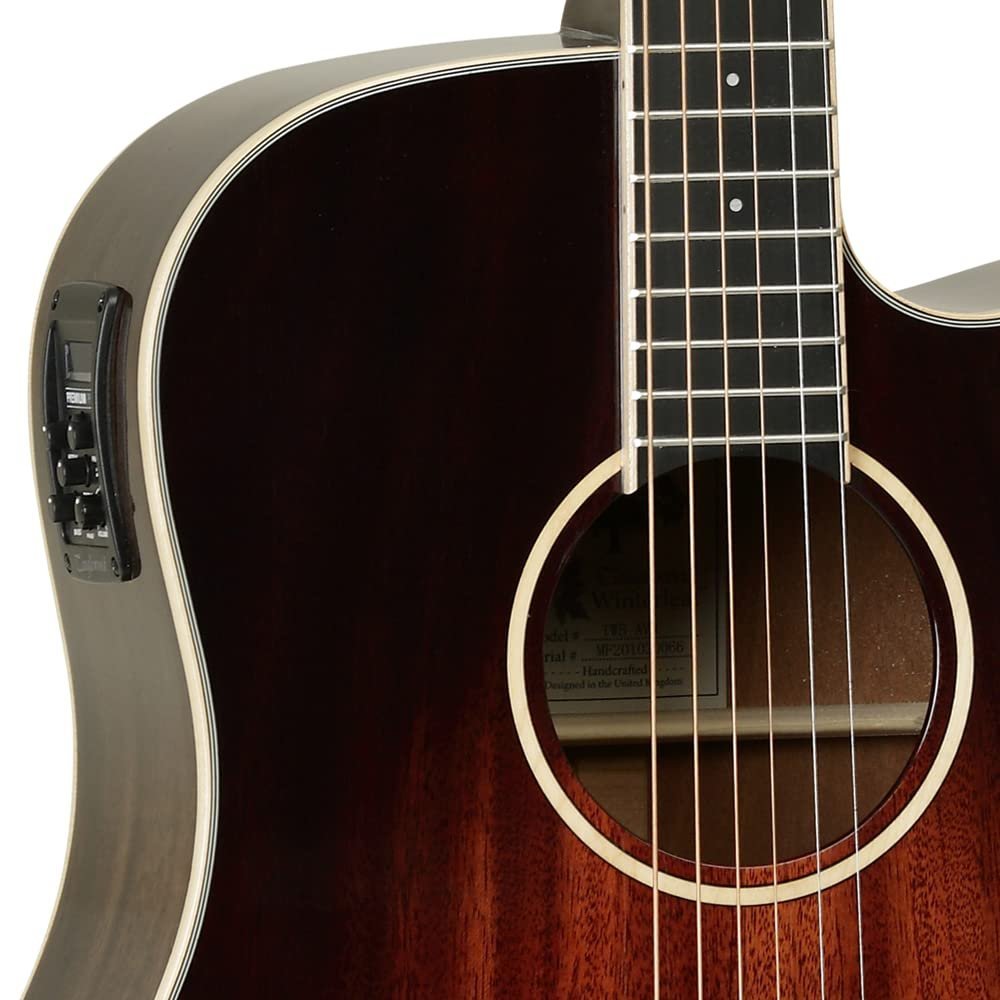 Tanglewood Tw5-E-Avb Electro-Acoustic Guitar Antique Violin Burst