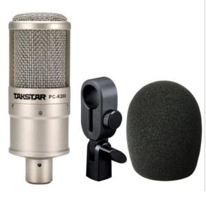 Takstar Pc-K200 (Microphone + Shock Mount) Only