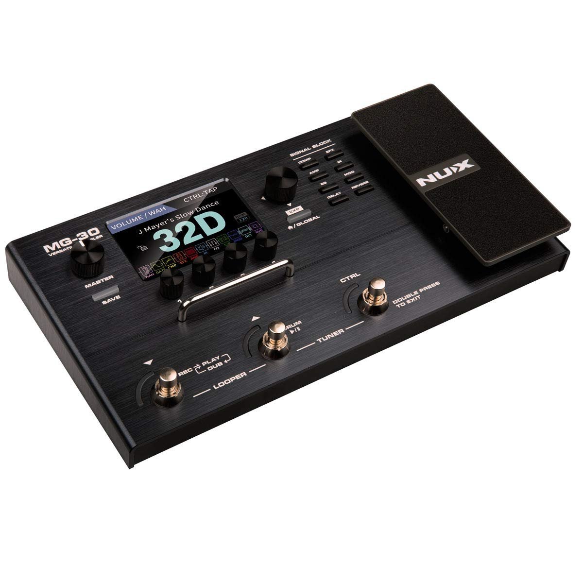 NUX MG-30 Versatile Modeler Guitar Multi-Effects Pedal
