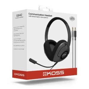 Koss SB42 USB Full-Size Over-Ear Communication Headset - Open Box Koss SB42 USB Full-Size Over-Ear Communication Headset - Open Box