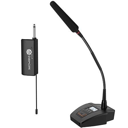 Digimore D-605 UHF Wireless Gooseneck Microphone System