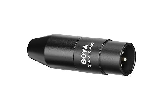 Boya 35c-Xlr Pro 3.5mm Mini Jack To Xlr Converter