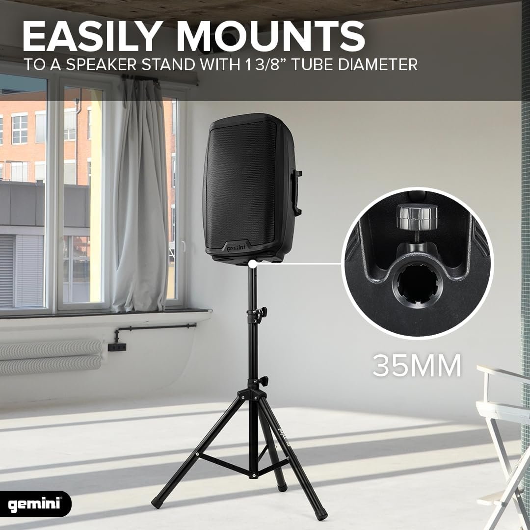 Gemini AS-2112BT 1500-Watt Active 12" Bluetooth Loudspeaker