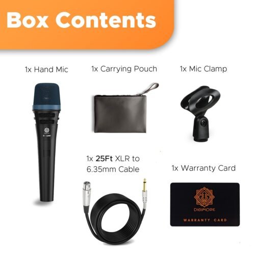 Digimore D 1090 Super Cardioid Dynamic Microphone