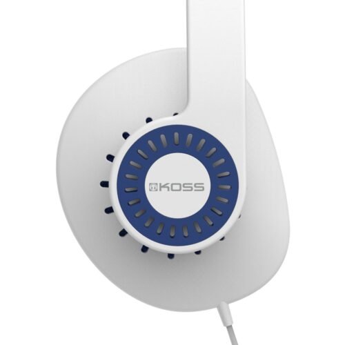 Koss KPH30iW On Ear Headphones -White and Blue - Open Box