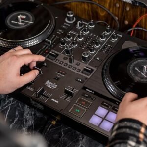 61K8J6SX2WL._SL1200_.jpg Hercules DJ Control Inpulse T7 2 Deck Motorized DJ Controller Black