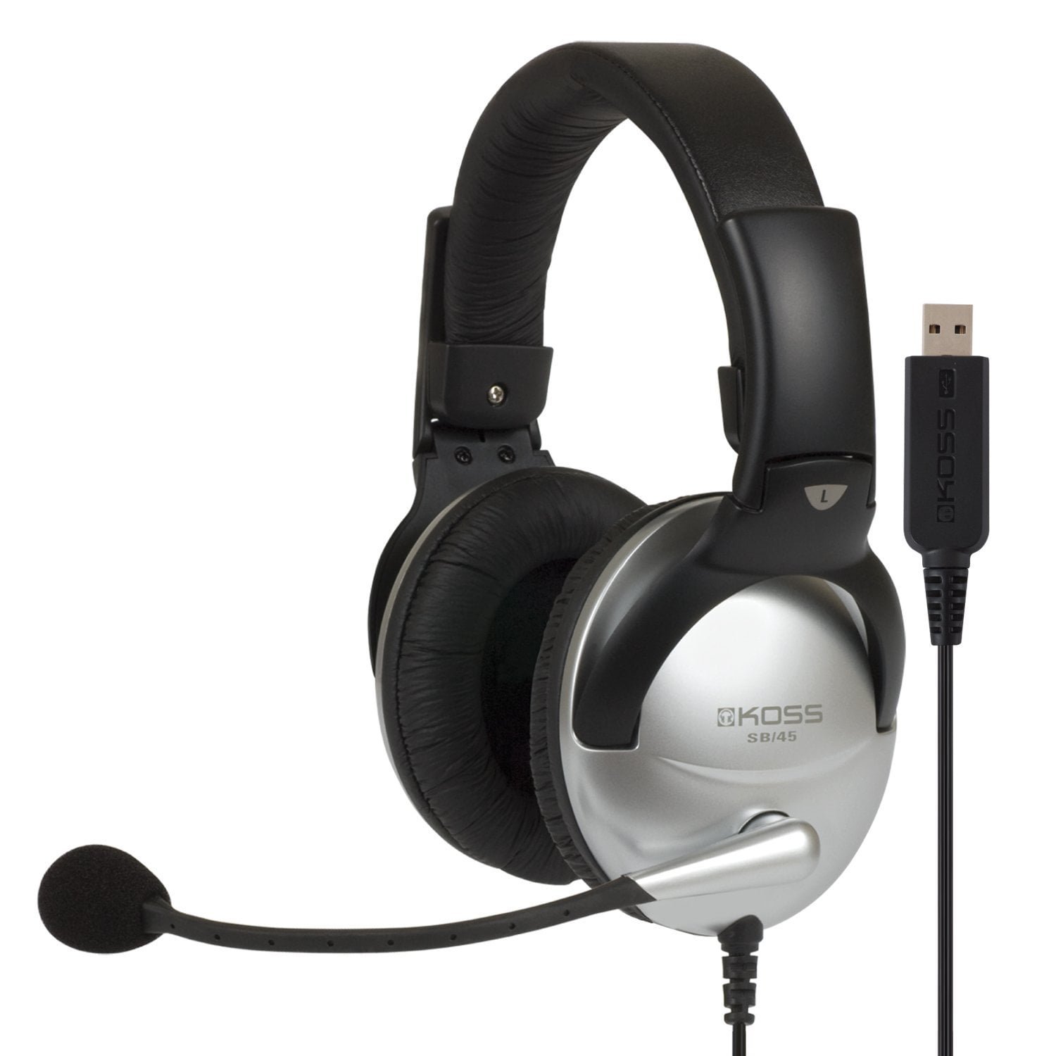 Koss Multimedia Stereo Headphone with USB Plug (SB45-USB)
