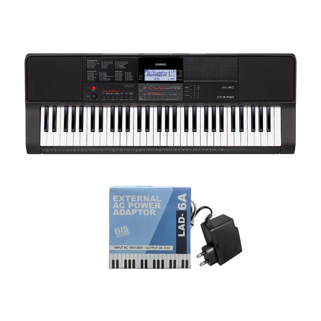 Casio CT-X700 61-Key Portable Keyboard