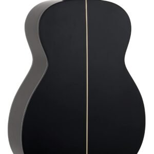 Washburn 6 String Acoustic-Electric Guitar, Right, Striped Ebony (DFEFE)