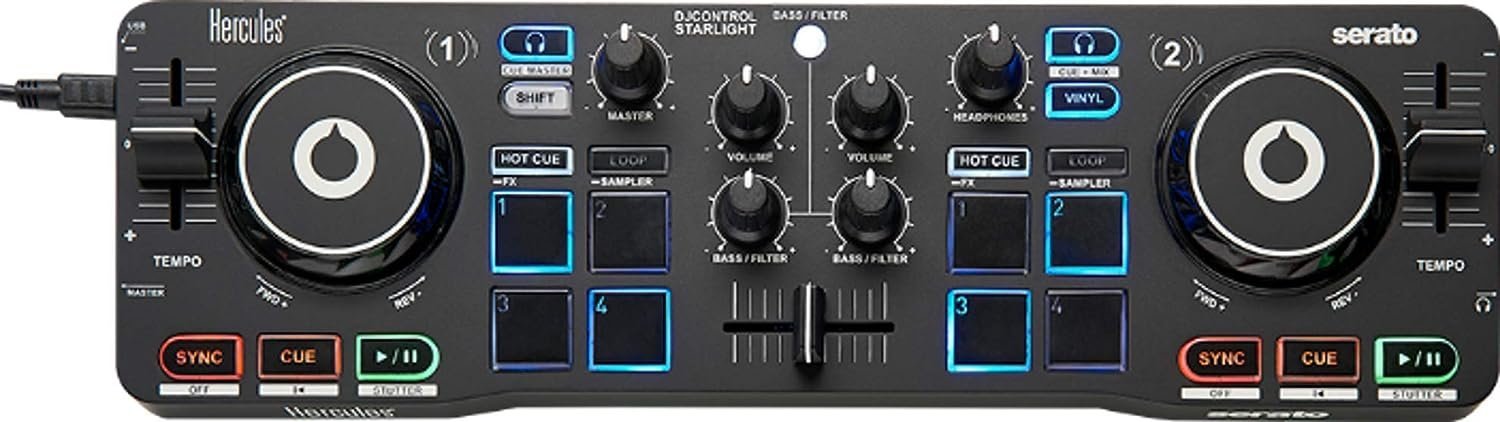 61Y3ULjppjL._SL1500_.jpg Hercules DJ Starter Kit Complete DJ System