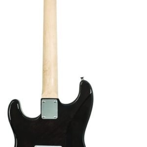 Washburn Sonamaster 6 String Solid-Body Electric Guitar, Right, Transparent Black (SDFTB)