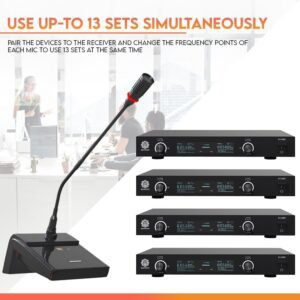 Digimore D 620 UHF Wireless Desktop Gooseneck Microphone