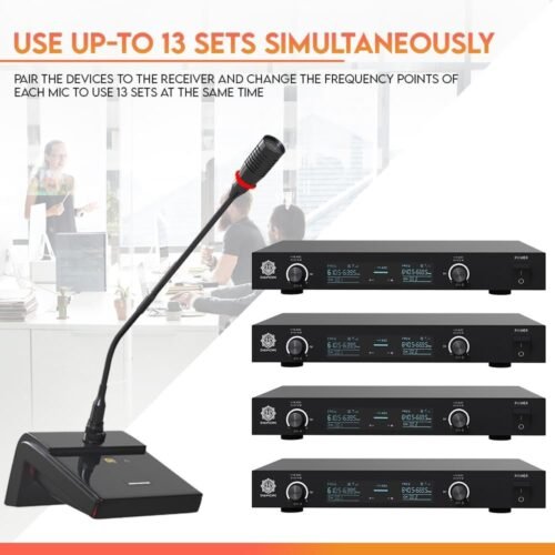 Digimore D 620 UHF Wireless Desktop Gooseneck Microphone