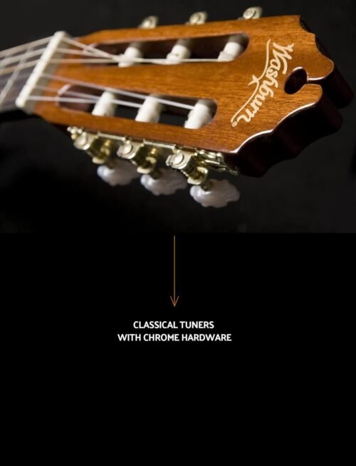 61cl5W44aYL._SL1500_.jpg Washburn C5CE Classical Electro-Acoustic Guitar - Natural
