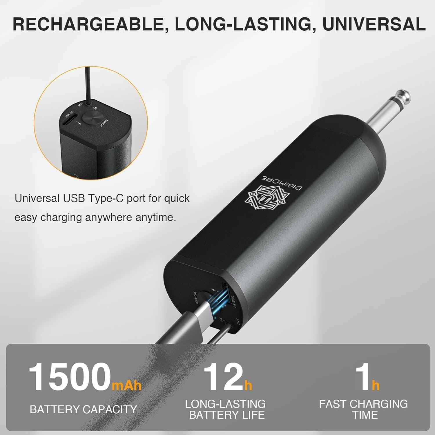 Digimore D 345S UHF Wireless Headset Microphone