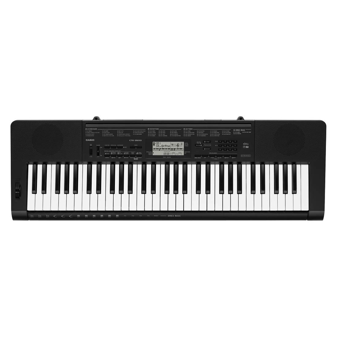 Casio CTK-3500 61-Key Standard Keyboard - Black