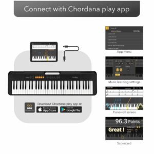 61gqynmmniL._SL1101_.jpg Casio CT-S100 Casiotone Portable Keyboard With Adaptor