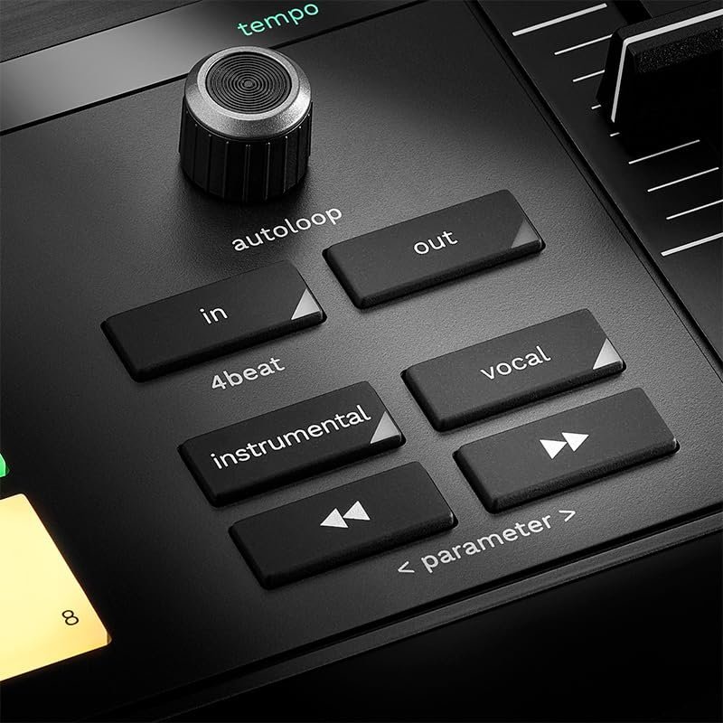 61h7PNM8KL.jpg Hercules DJ Control Inpulse T7 2 Deck Motorized DJ Controller Black