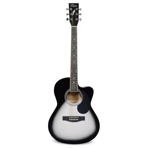 Whyte Audio Fiero Series Acoustic Guitar (Transparent Black)