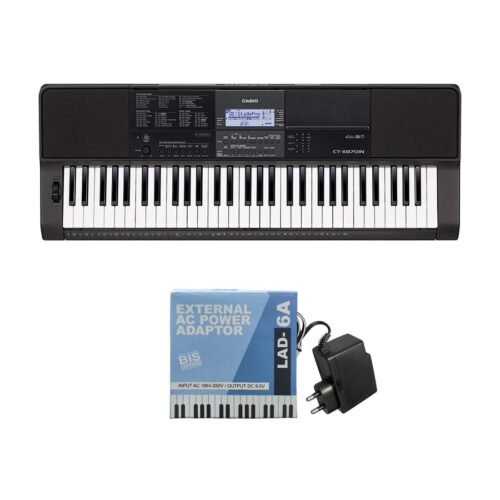 Casio CT-X870IN 61-Key Portable Keyboard With Adapter Casio CT-X870IN 61-Key Portable Keyboard With Adapter