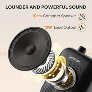 Digimore D 1200 Voice Amplifier 10W with Bluetooth & Wired Mic