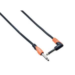 61swl-fBWL._SL1500_-1.jpg Bespeco SLPJ300 3m 90 Degree Mono Instrument Cable, Black