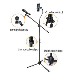 61upPpA7q-L._SL1500_-1.jpg DIGIMORE D 170 Heavy Duty Adjustable Mic Stand
