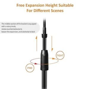 61x7PDYw7L._SY450_-1.jpg DIGIMORE D 170 Heavy Duty Adjustable Mic Stand
