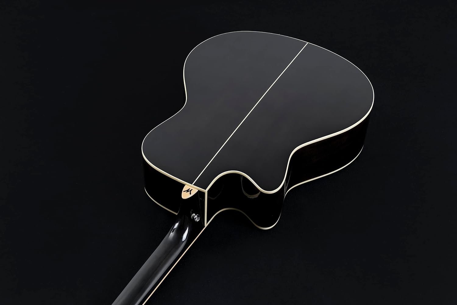 61x8pqDK94L._AC_SL1500_.jpg Washburn Deep Forest Burl 6 String Acoustic-Electric Guitar, Right, Black Fade (DFBACEB)