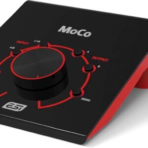61zGGzDY6AL._SL1500_.jpg ESI MoCo Passive Studio Monitor Controller with 2 stereo I/O