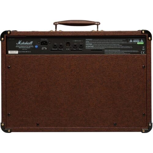 Marshall Acoustic Soloist AS50D 50 Watt Acoustic Guitar Amplifier with 2 Channels, Digital Chorus and Reverb
