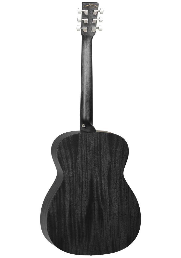 Tanglewood Blackbird Semi Acoustic Guitar, 6 Strings, Orchestra, Smokestack Black Satin Finish