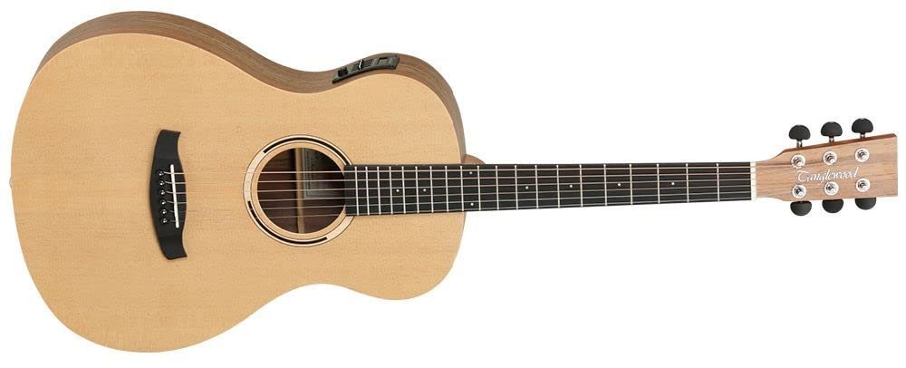 Tanglewood Discovery DBT PE HR Spruce Top, Electro-Acoustic Guitar, Parlour, Natural Open Pore Satin, With Bag