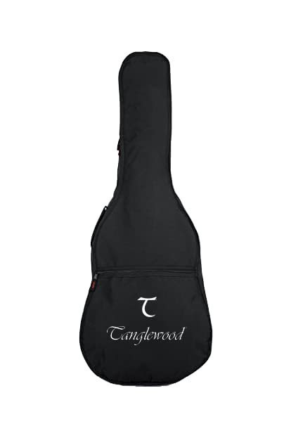 Tanglewood Discovery Exotic DBT TCE BW Electro-Acoustic Travel Guitar, with Bag, FISHMAN Pickup, Free Natural