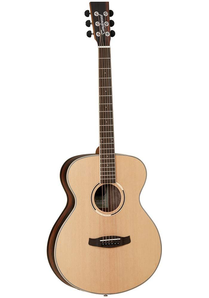 Tanglewood Discovery Exotic TW DBT FEB Acoustic Guitar, 6 Strings, Folk, Natural Open Pore Satin Finish, Ebony Back