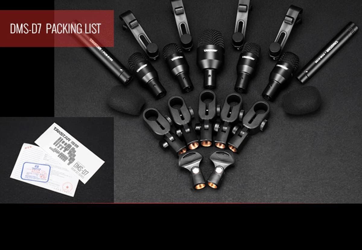 Takstar DMS-D7 Drum Microphone Kit