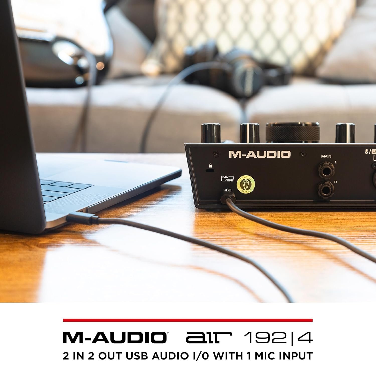 67dd3181315fc344cc10d389507c925556ace0421385d5bcdb3c6.jpg M-Audio Air 192|4 | 2-In 2-Out Usb Audio Interface