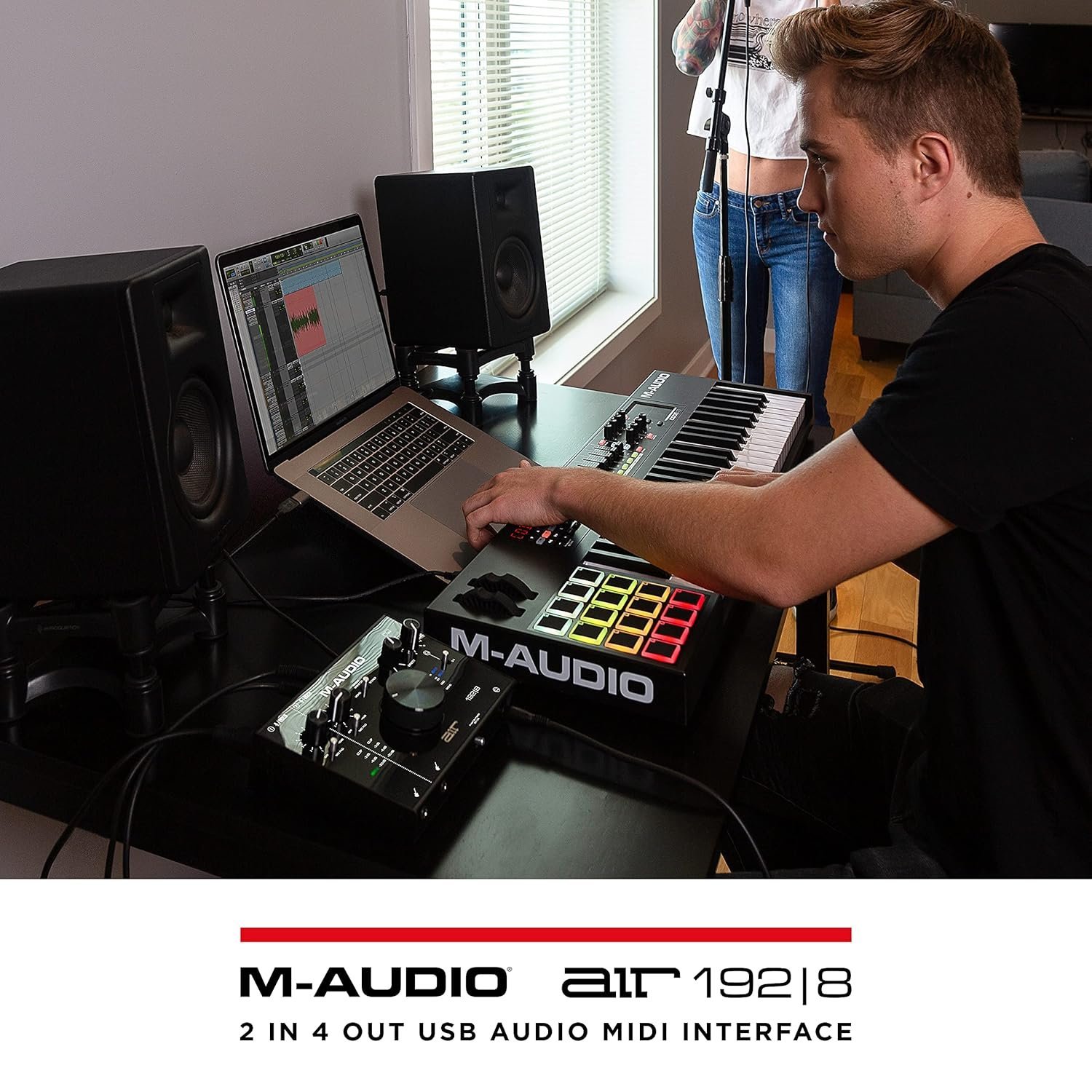 67dd31ad3eb7e58ebf88e25d8ab8497ea3afb8cd3f0c6456e0b6a.jpg M-Audio Air 192|4 | 2-In 2-Out Usb Audio Interface